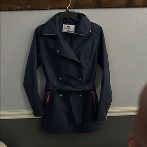 Helly Hansen Women's Dark Blue Trench Coat